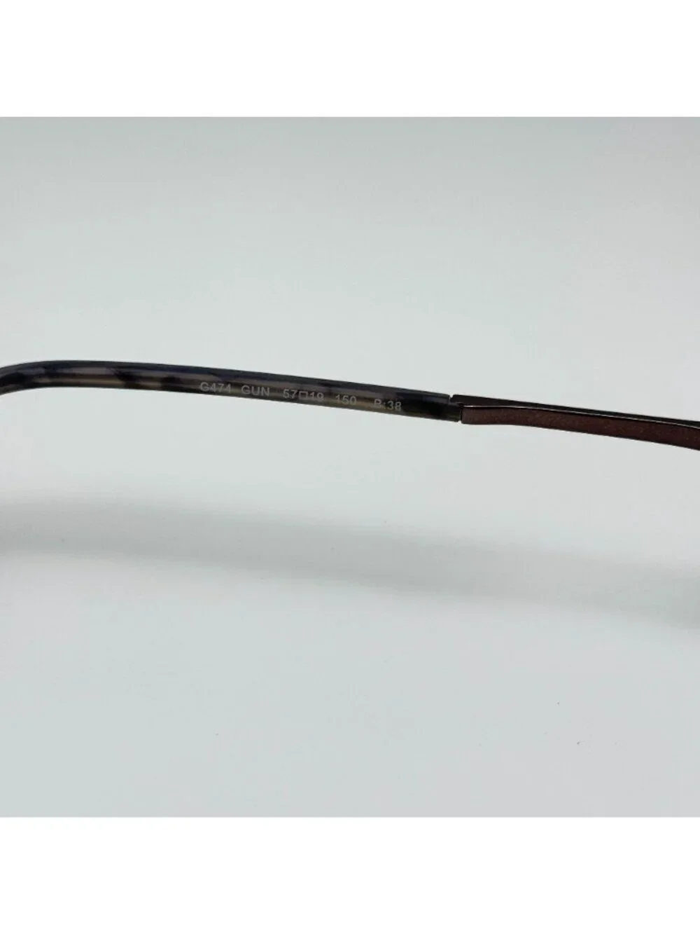 Geoffrey Beene G474 Gunmetal Eyeglasses Eye Glasses Frames 57-19-150